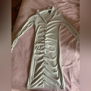 CINCHED MIDDLE DRESS - SIZE S